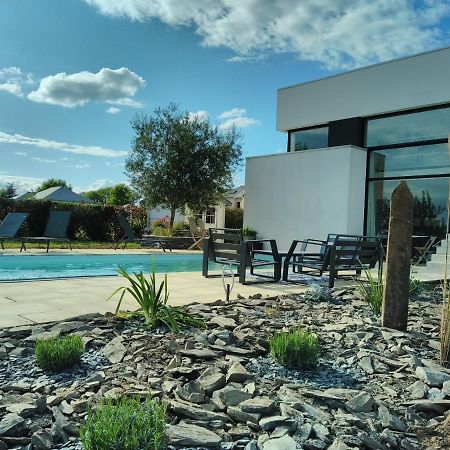 Maison/Villa Avec Piscine Privee Gite Brain D'Eau La Chapelle-de-Brain Kültér fotó