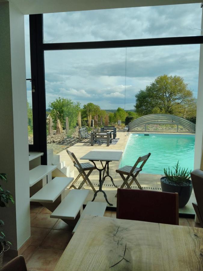 Maison/Villa Avec Piscine Privee Gite Brain D'Eau La Chapelle-de-Brain Kültér fotó